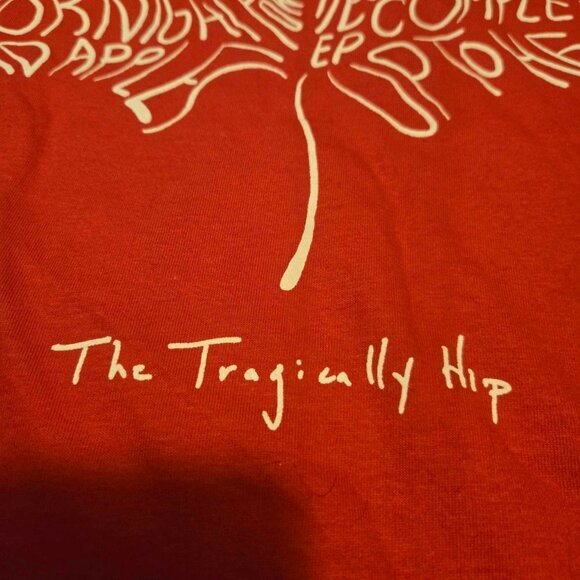 The Tragically Hip "Album Leaf" T-Shirt Ladies Large (L) - Picture 2 of 6